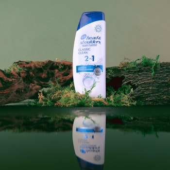 Head & Shoulders Classic Clean Shampoo, winner of a 2023 Fatherly Grooming Award for best hair produ...