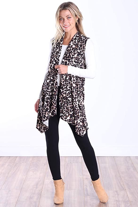 Popana Sleeveless Cardigan Vest