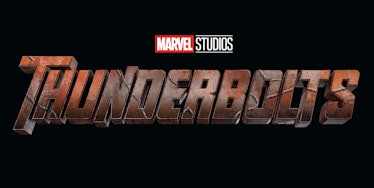 Marvel's official logo for Thunderbolts