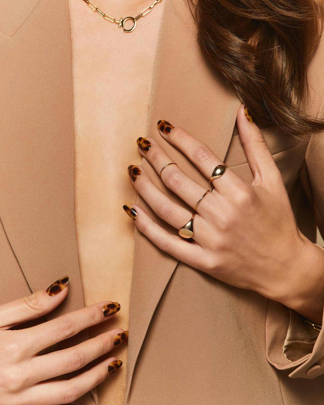 If you&rsquo;re going on a vacation in 2023, try tortoiseshell nails.