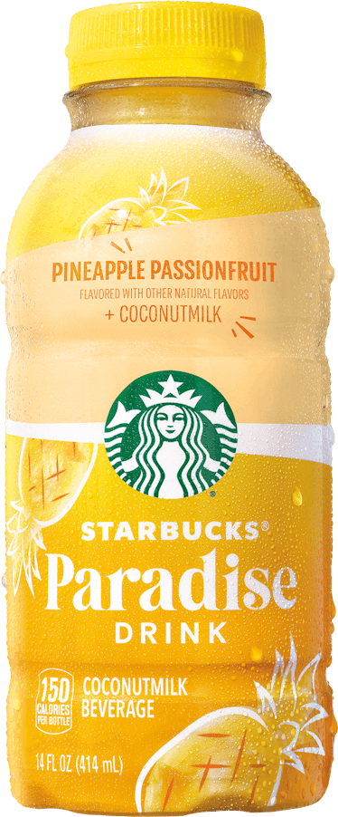 Starbucks Paradise Drink Pineapple Passionfruit + Coconut Milk - 14 Fl Oz  Bottle : Target