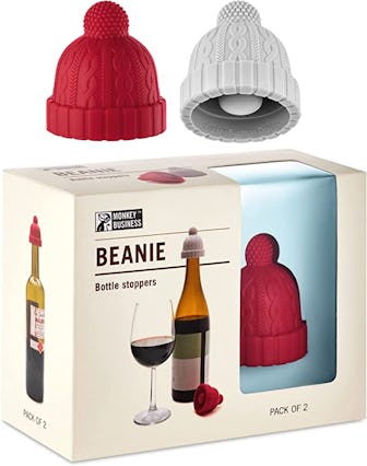 Monkey Business Beanie Wine Stopper