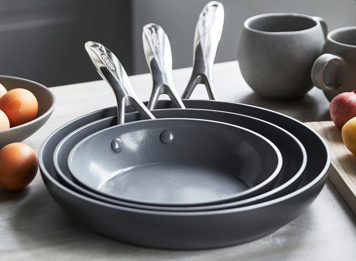 Valencia Pro Ceramic Nonstick Frypans (Set of 3)