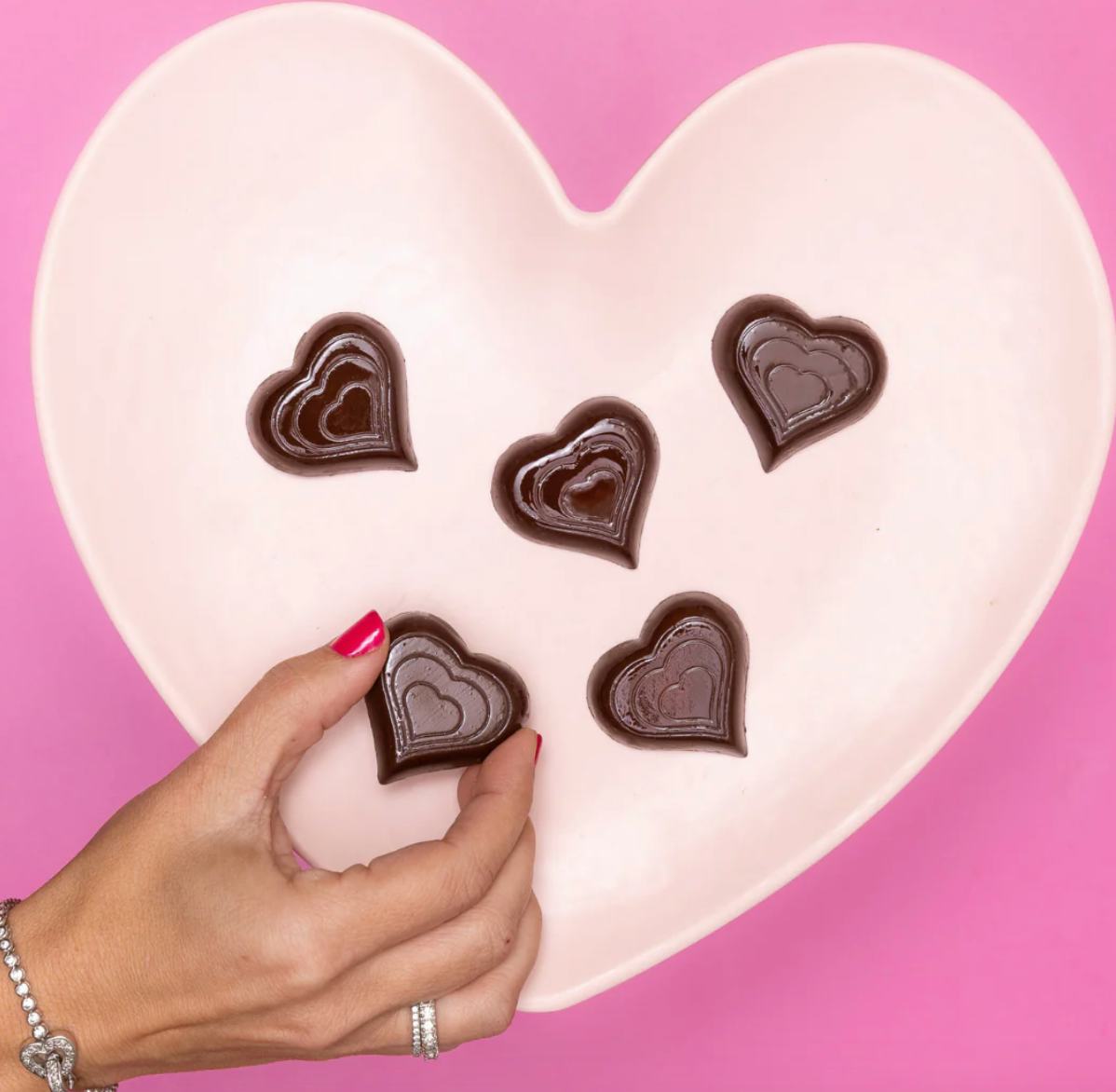 Dark Chocolate Superfood Truffle Cups, Cherry