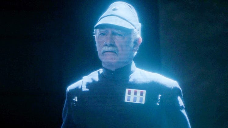 Captain Gilad Pellaeon’s first live action appearance in Star Wars.