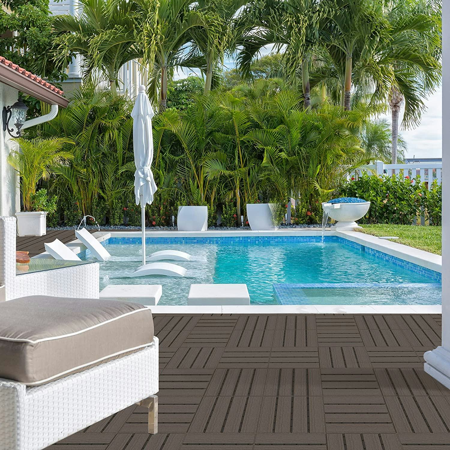 Goovilla Plastic Interlocking Deck Tiles (9-Pack)