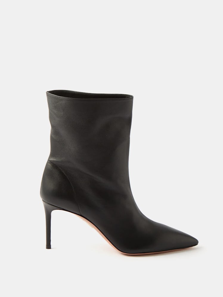 Matignon 75 Leather Ankle Boots