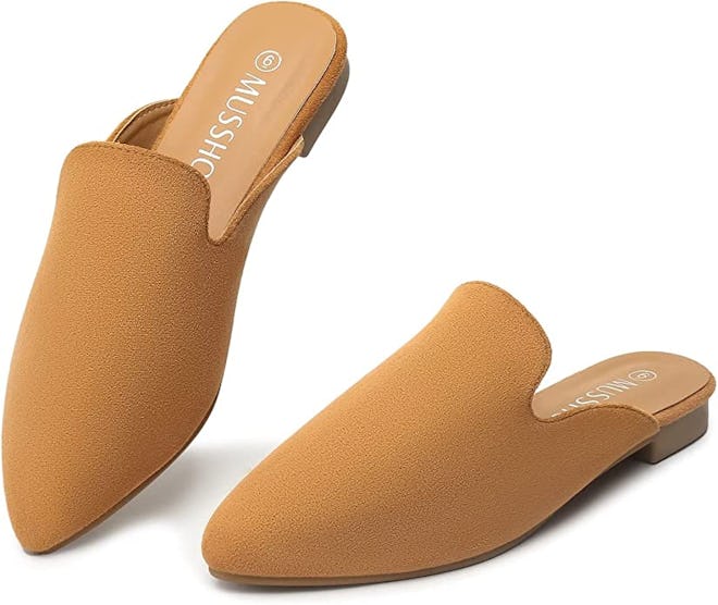 MUSSHOE Pointed Toe Mule