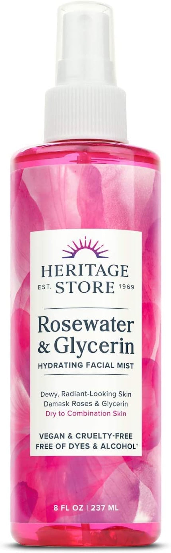 Heritage Store Rosewater & Glycerin Spray