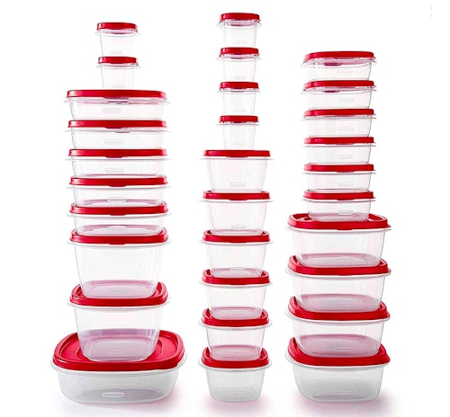 Rubbermaid Food Storage Containers with Lids (60 Pieces)