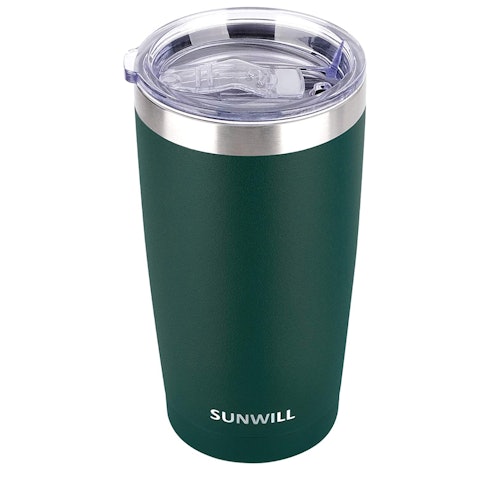 SUNWILL Tumbler with Lid, 20 oz.