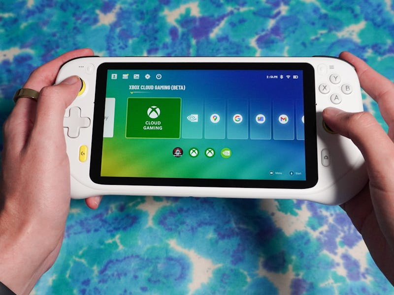 The Logitech G Cloud Handheld.