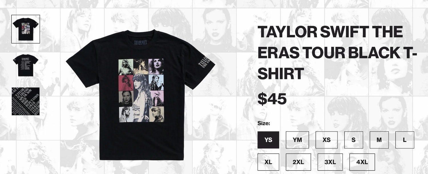Taylor Swift Merch Store Responds To Complaints About Fading