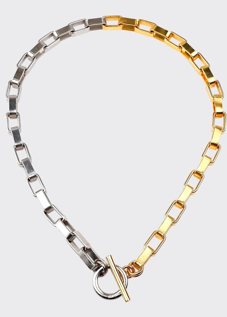 Ben-Amun Two-Tone Link Necklace