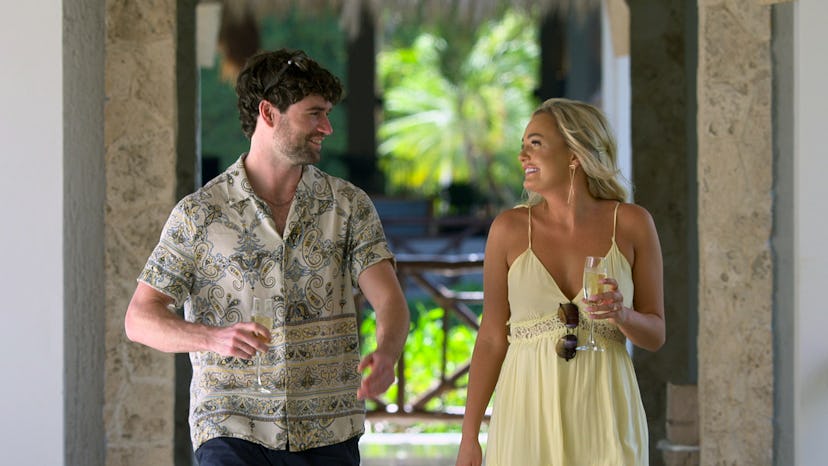 Paul Peden and Micah Lussier in ‘Love is Blind’ Season 4, via Netflix’s press site