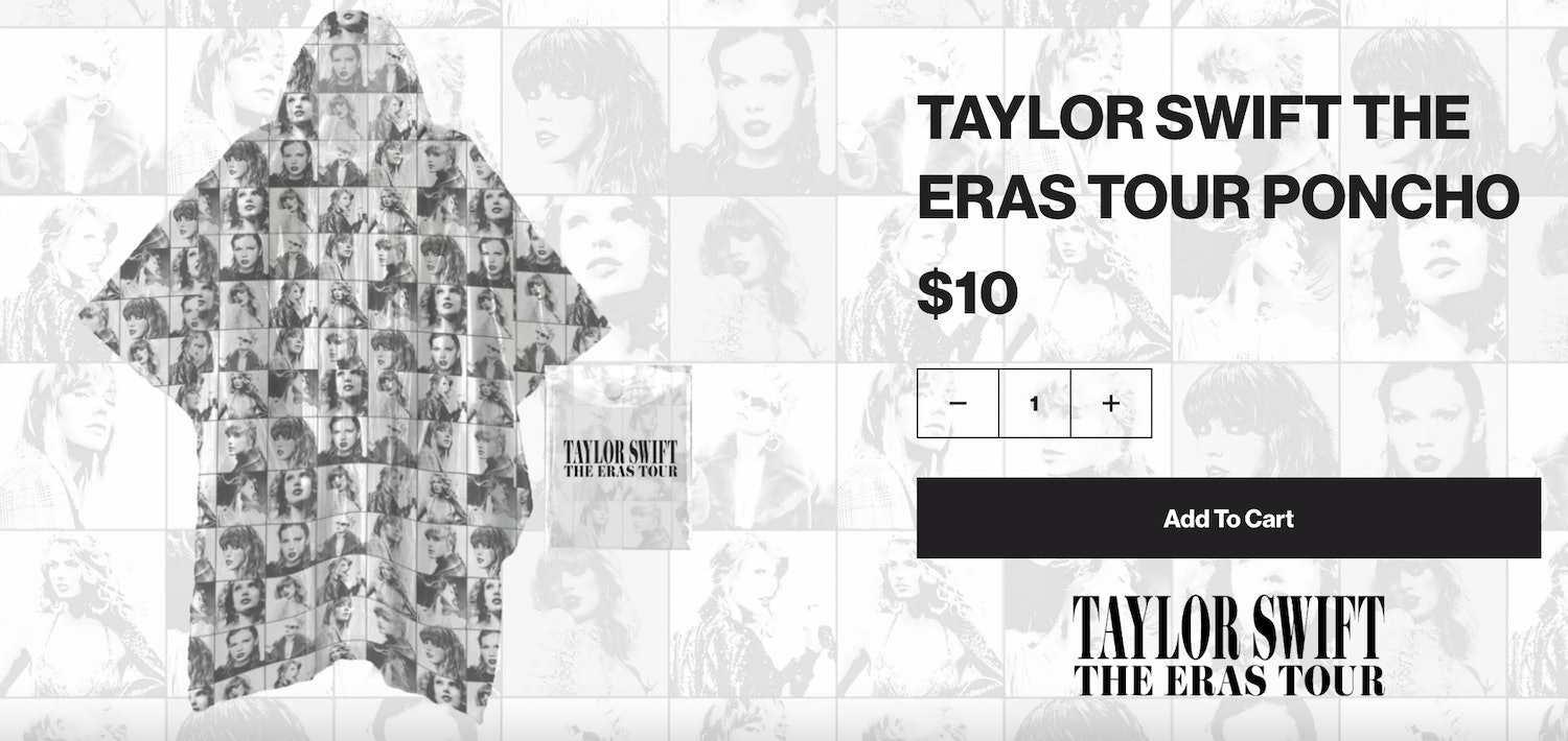 Taylor Swift Eras Tour merch: Prices, exclusive sweaters, opening times and  more - PopBuzz