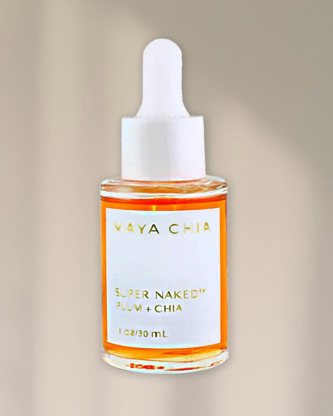 maya chia Super Naked Plum + Chia Face Oil
