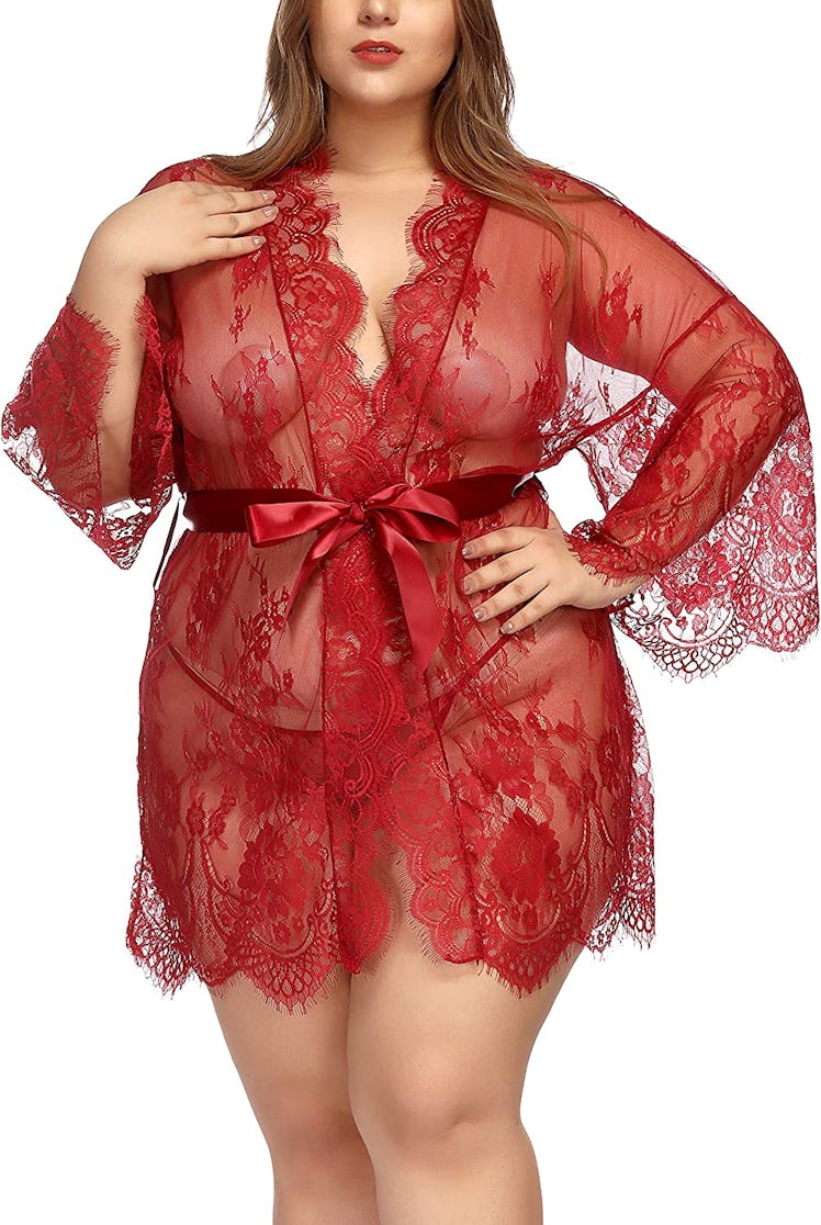 TGD Lace Robe