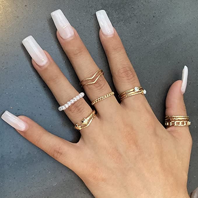 YEEZII Midi Rings (68-Pack)