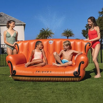 'Friends'-themed couch sprinkler from Sam's Club