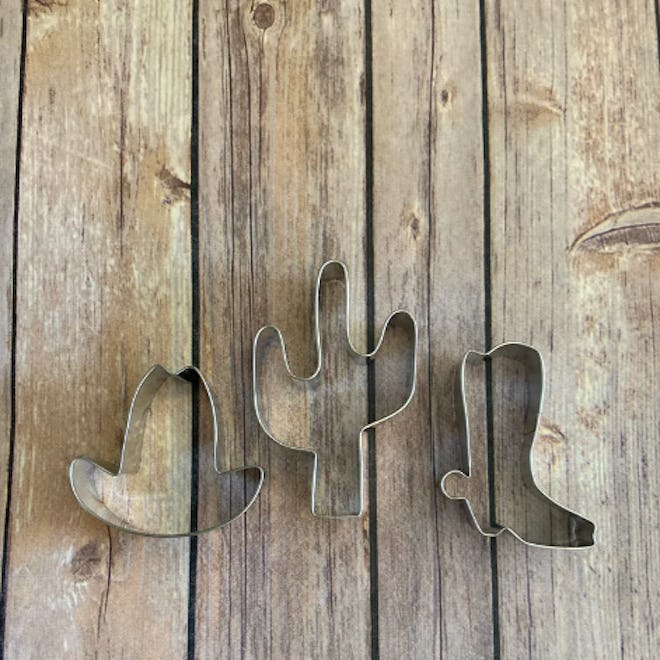 Cowboy-Theme Cookie Cutters