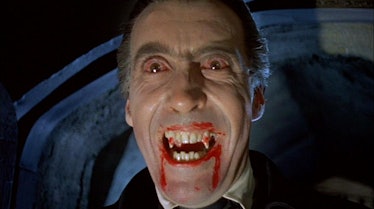 Christopher Lee as Dracula in Dracula (1958)