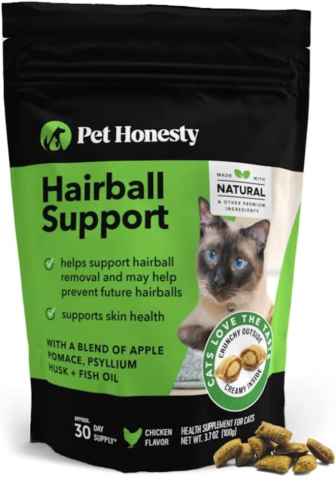 PetHonesty Hairball Support Chews (30-Day Supply)
