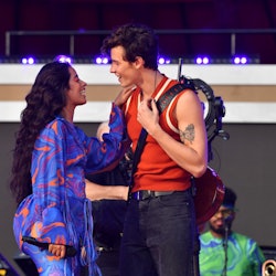 Shawn Mendes and Camilla Cabello were spotted kissing at Coachella 2023.