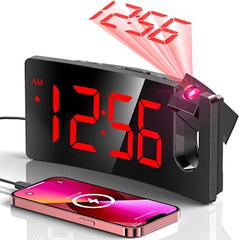 GOLOZA Projection Alarm Clock