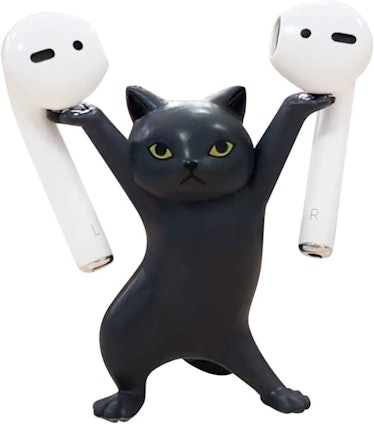 ATHAND Magnetic Dance Cat Airpod Holder