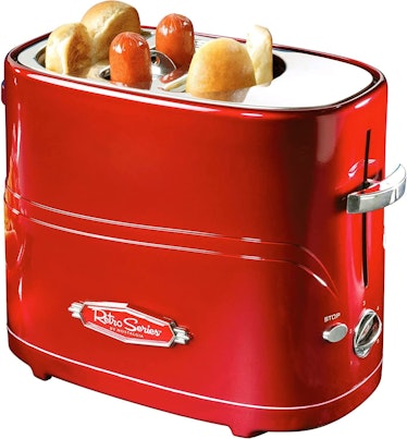 Nostalgia 2-Slot Hot Dog & Bun Toaster 