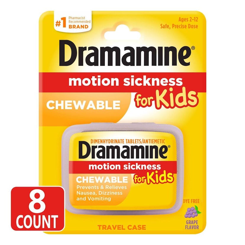 Kids Chewable Motion Sickness Relief Tablets