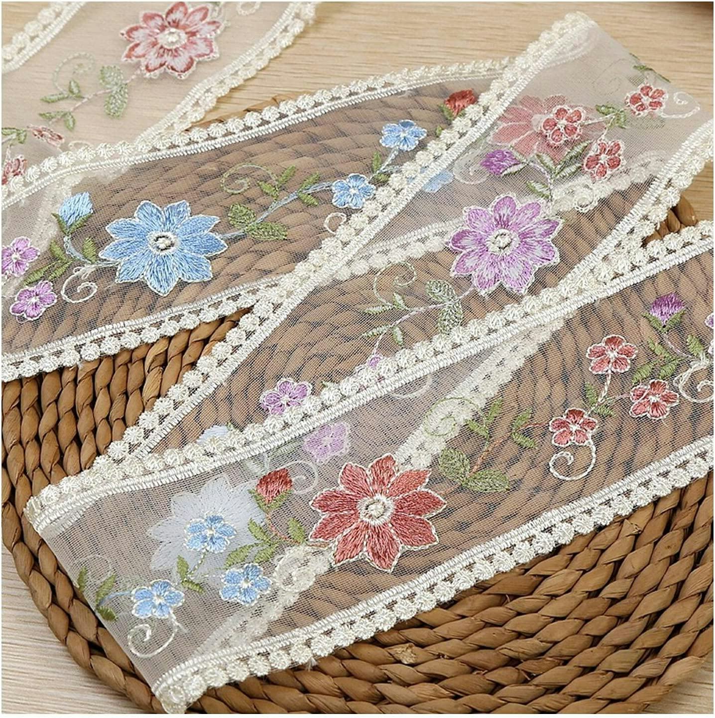 SuiGlory Vintage Lace Trim Ribbon