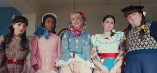 Forget the Barbie Movie trailer, and try this spoof trailer SNL made for the American Girl Dolls.