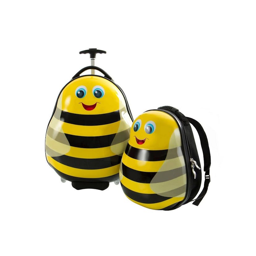 Travel Tots Kids' Hardside Carry On Suitcase - BumbleBee