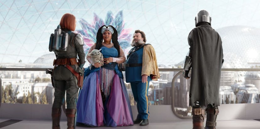 Lizzo and Jack Black guest star as Duchess and Captain Bombardier in 'The Mandalorian' Season 3