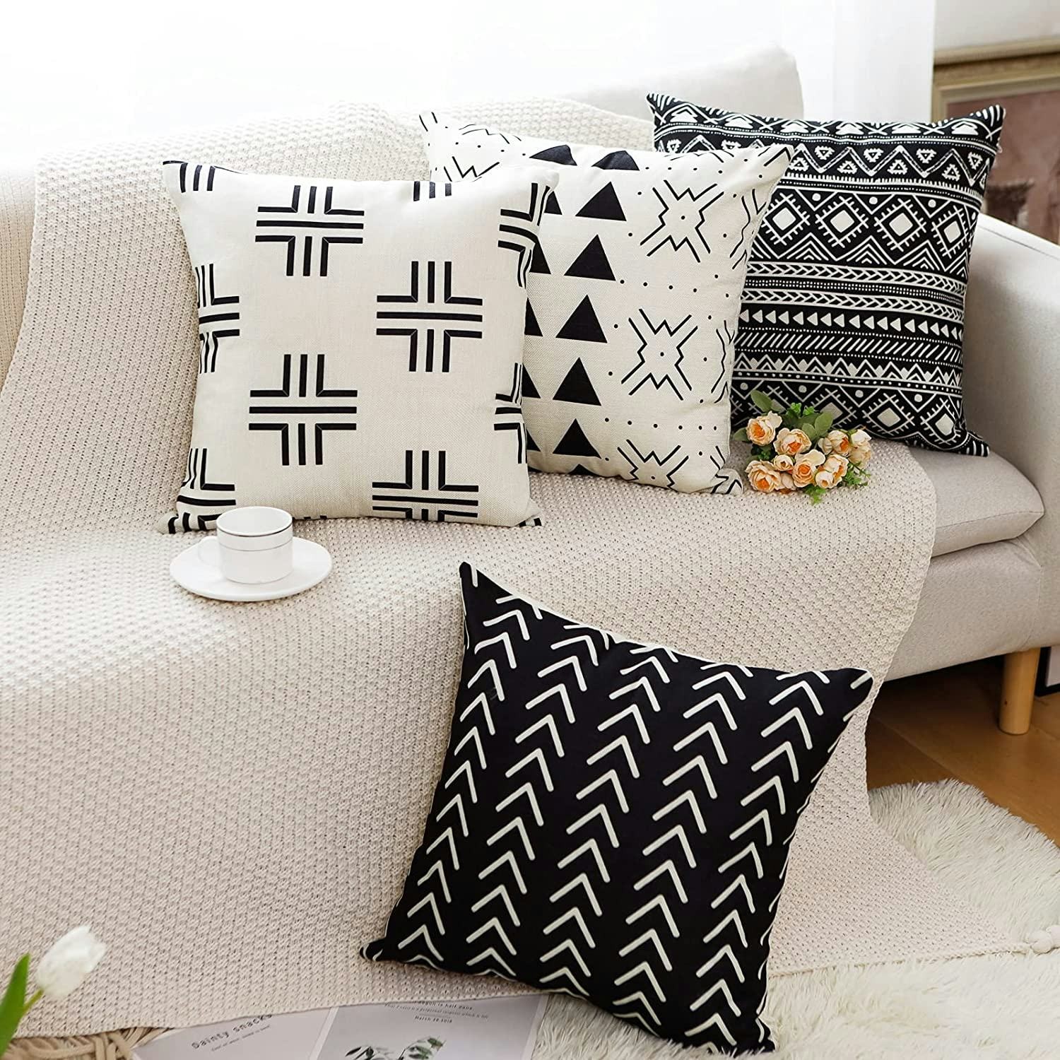 Aoomzoon Pillow Covers (Set of 4)