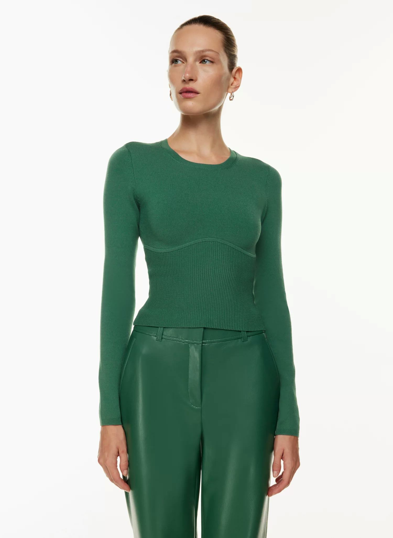 Babaton Sculpt Knit Empire Longsleeve