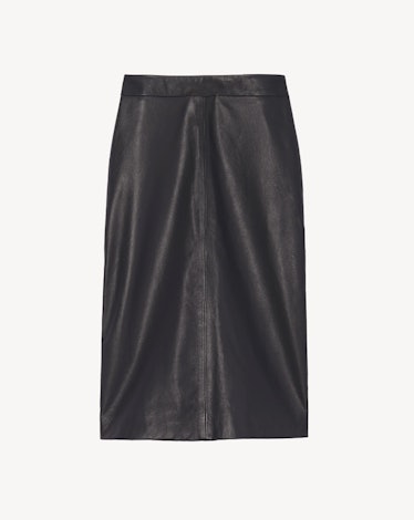 Nili Lotan Lianna Leather Skirt