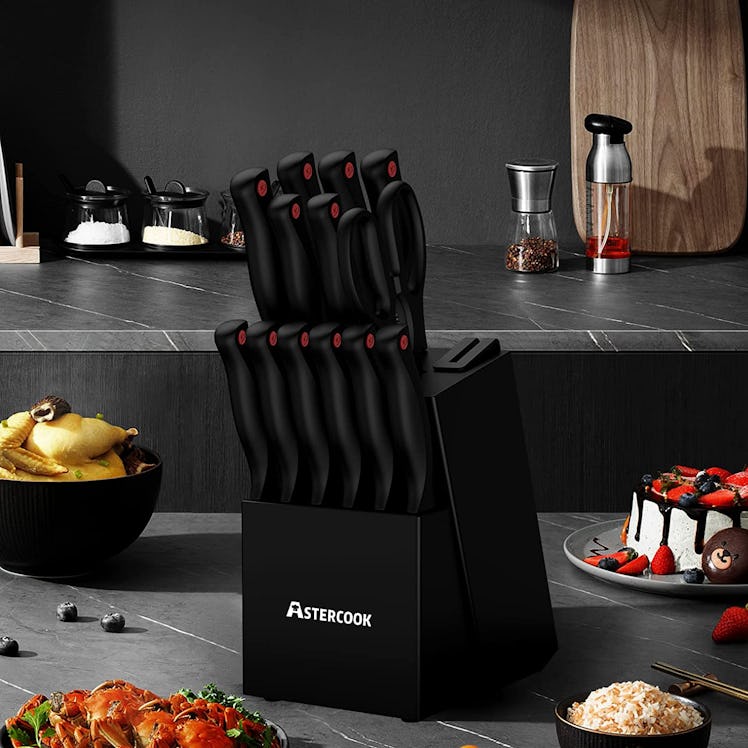 Astercook Stainless Steel Knives (14-Piece Set)