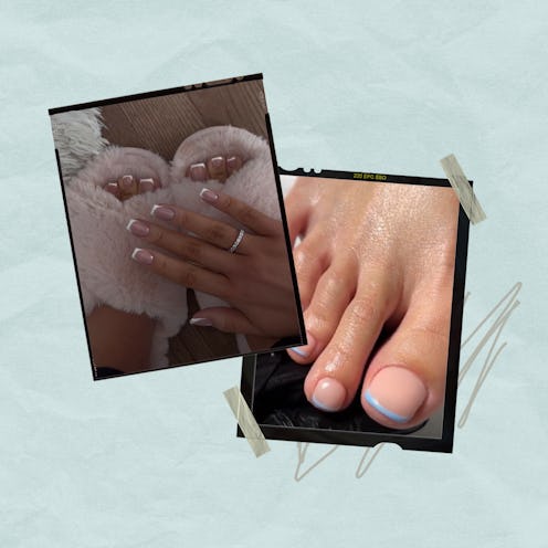 The French pedicure is a polarizing 1990s toe nail polish trend that has become a huge trend in 2023...