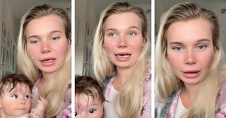 A mom vented to TikTok after someone fed her 4-month-old chocolate cake without consent. Now, she's ...