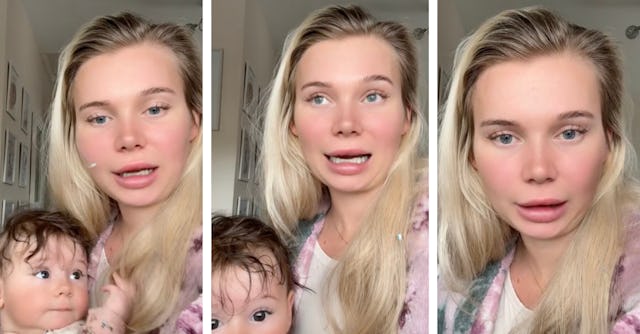 A mom vented to TikTok after someone fed her 4-month-old chocolate cake without consent. Now, she's ...