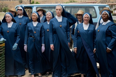 Betty Gilpin interviewed real nuns to research her role as Sister Simone, a member of the Our Lady o...