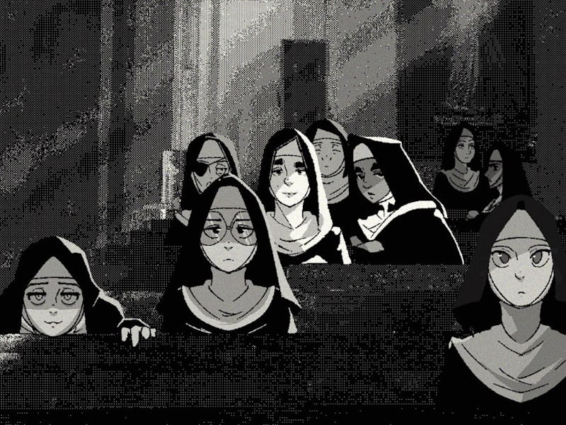 Misericorde: Volume One church introduction scene