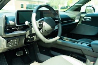 Hyundai's Ioniq 6 interior