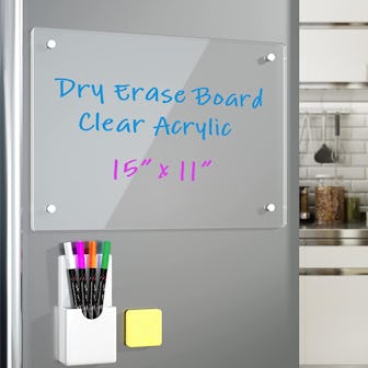 RR RAXMIN Acrylic Refrigerator Note Board 