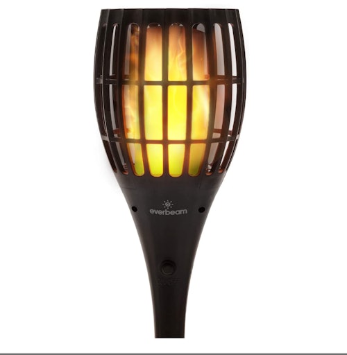 Everbea Solar Torch Light with Flickering Flame
