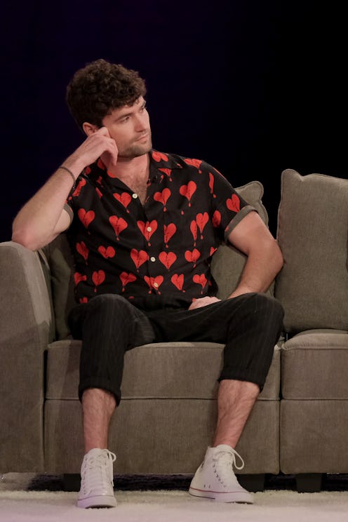 Paul Peden at the 'Love Is Blind' reunion. Photo via Netflix