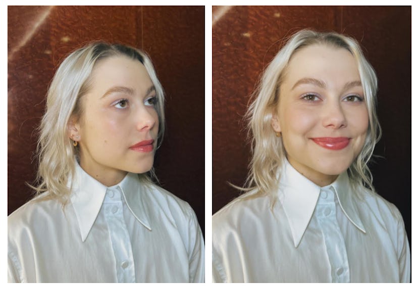 Phoebe Bridgers lipstick and makeup from Coachella 2023